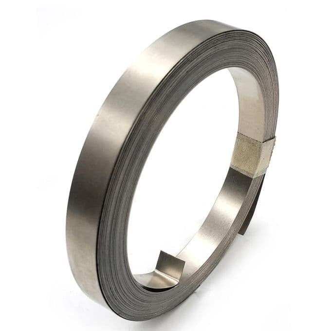 Nickel Strip For Spot Welding Lithium Battery Packs - 10m Roll 0.2x8mm