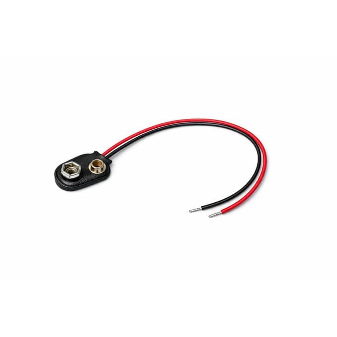 SNAP Clip Battery Connector for 9V Battery