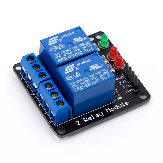 2 Channel 5V 10A Low Level Relay Module