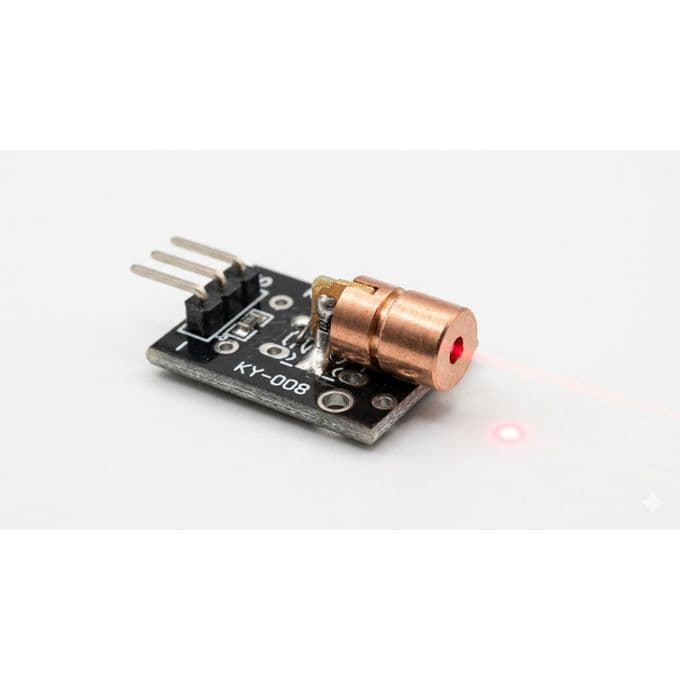 Red Laser Transmitter Module KY-008 3pin 650nm