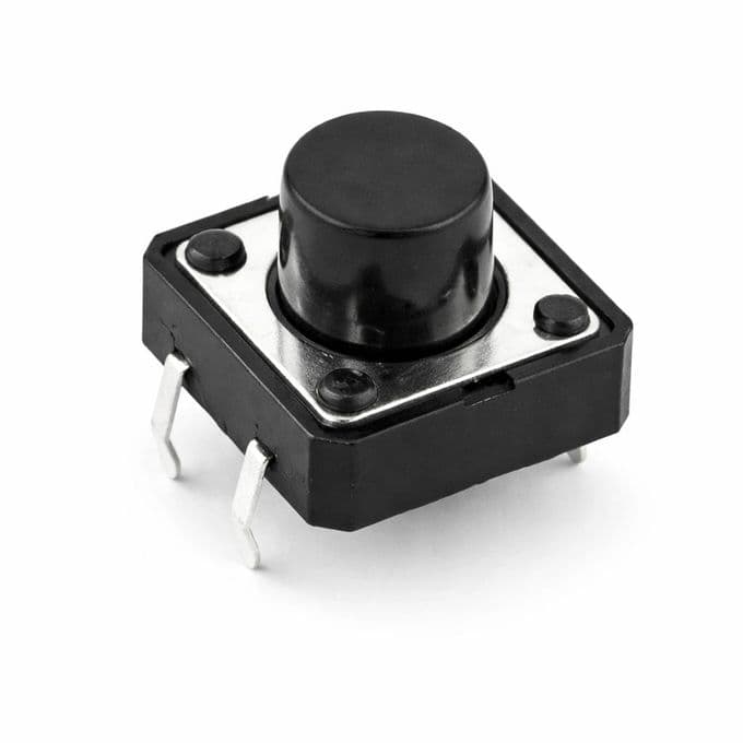 Micro Momentary Pushbutton Switch - 12mm Square
