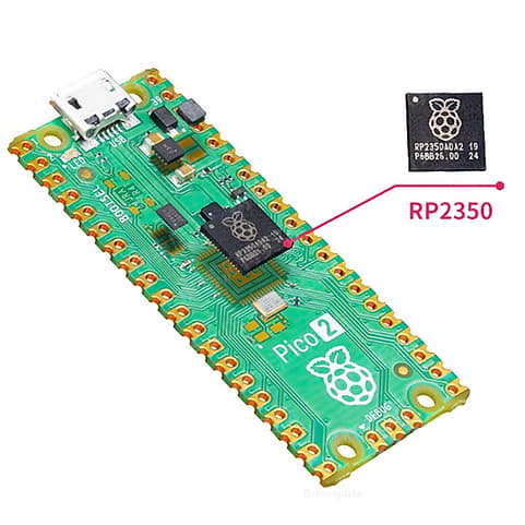 Raspberry Pi Pico 2 RP2350 Dual-core Development Board
