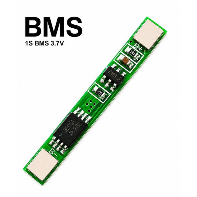Bms 1S Li-ion Battery Protection Board / Battery Management System 3.7V / 4.2V