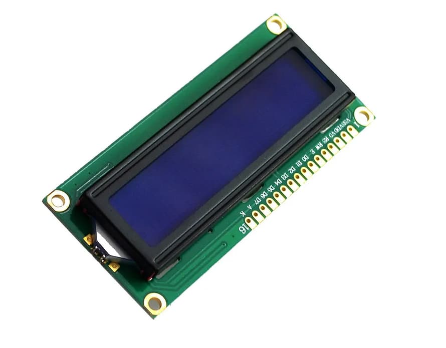 16x2 LCD Display Module / LCD 1602 Character LCD Display