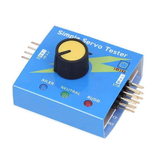 Servo Tester for Model Airplane Servo ESC with three indicator LED