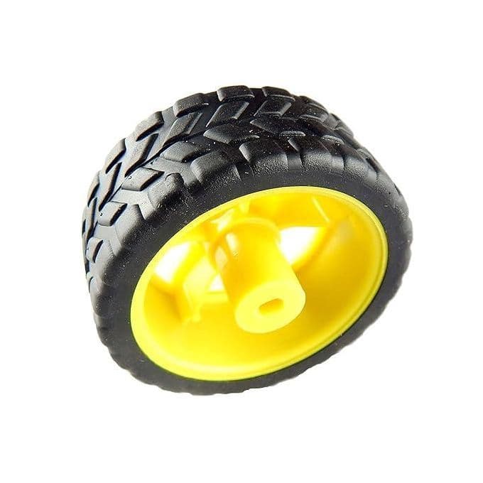 Rubber wheel smart car tires chassis wheel