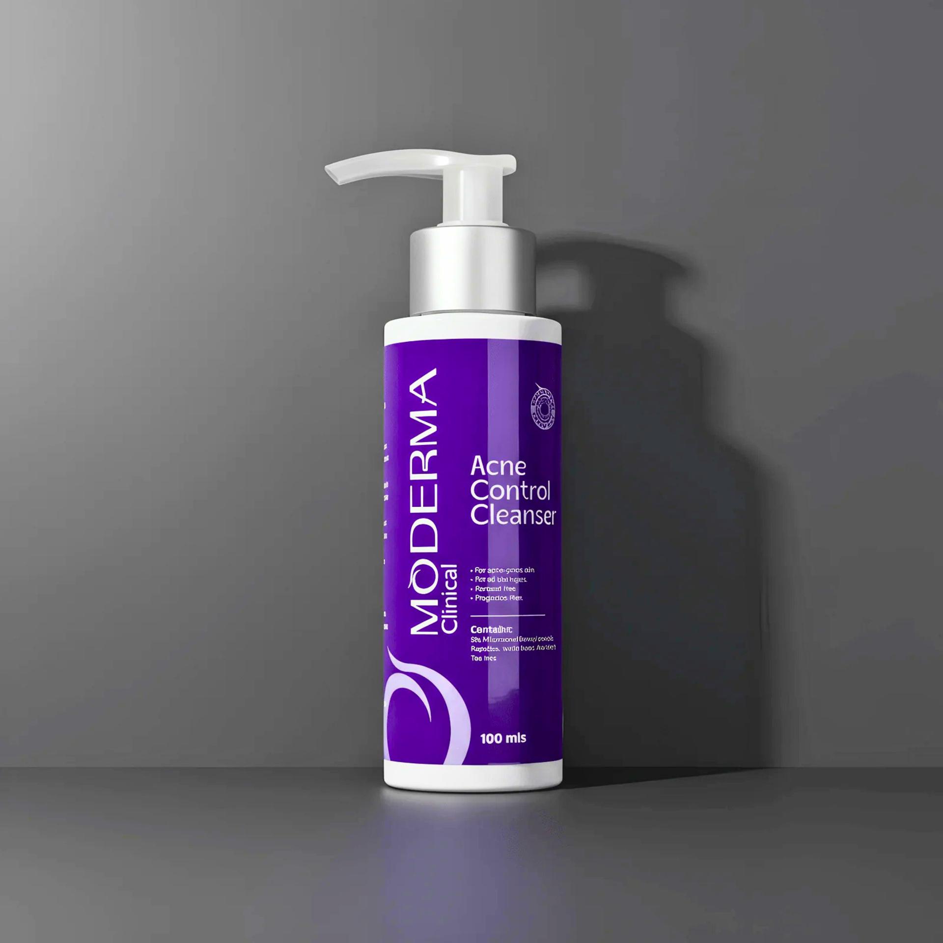 Moderma Acne Control Cleanser – Deep Cleansing Care for Acne-Prone Skin