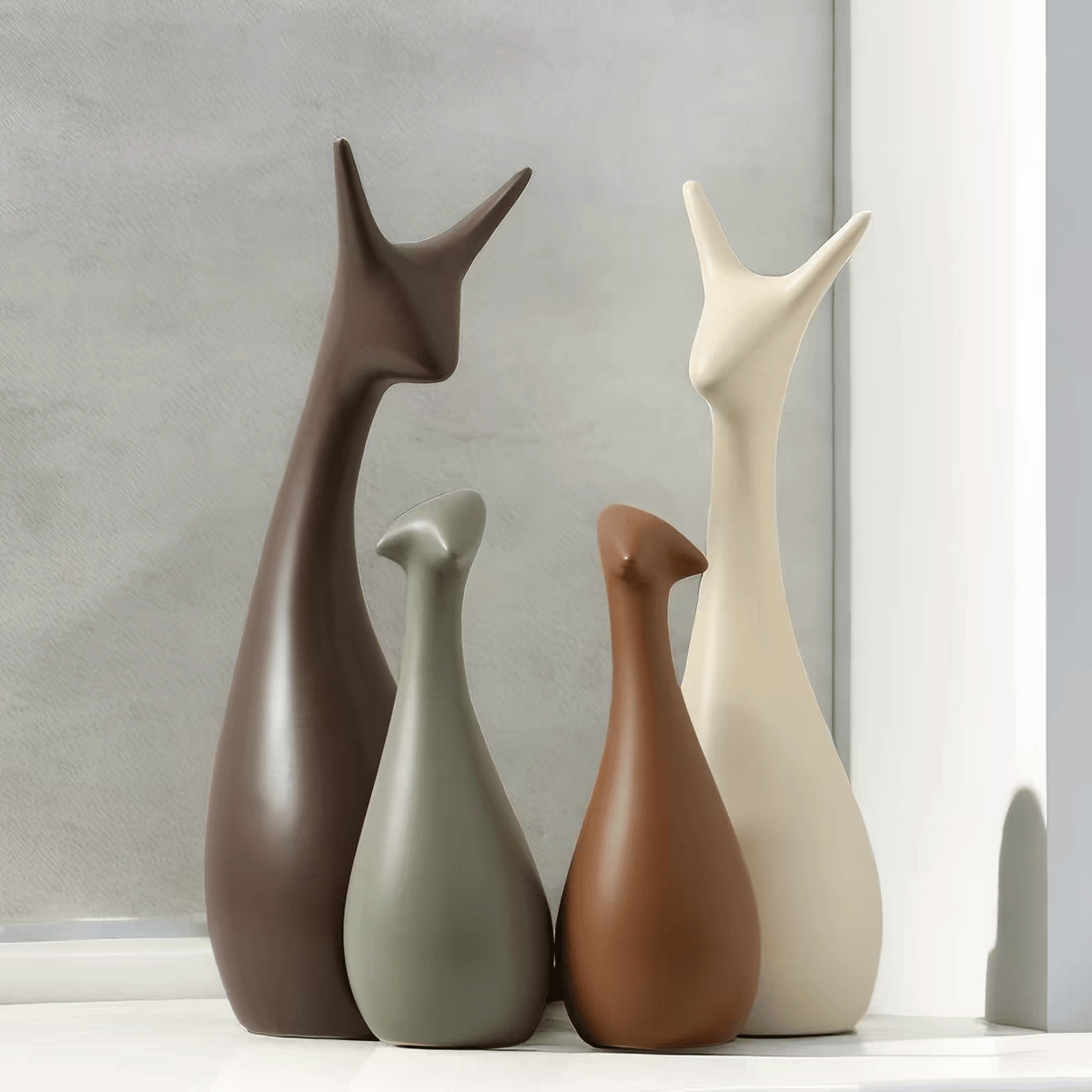 Minimalist Animal Décor Set