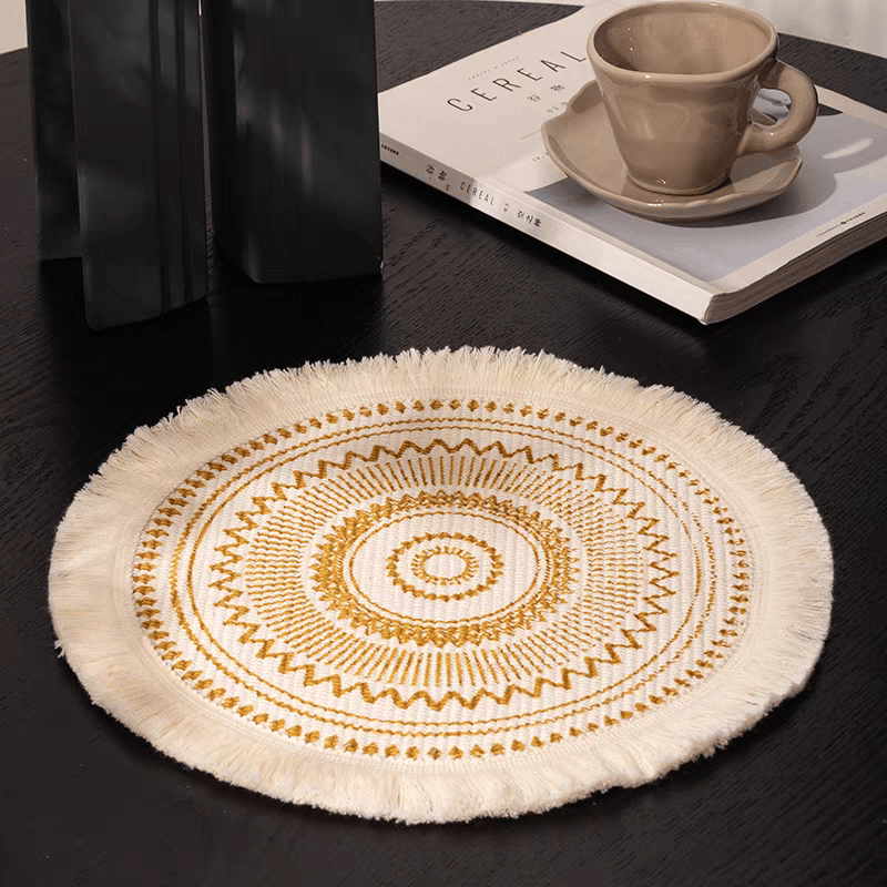 Boho Sunburst Round Placemat