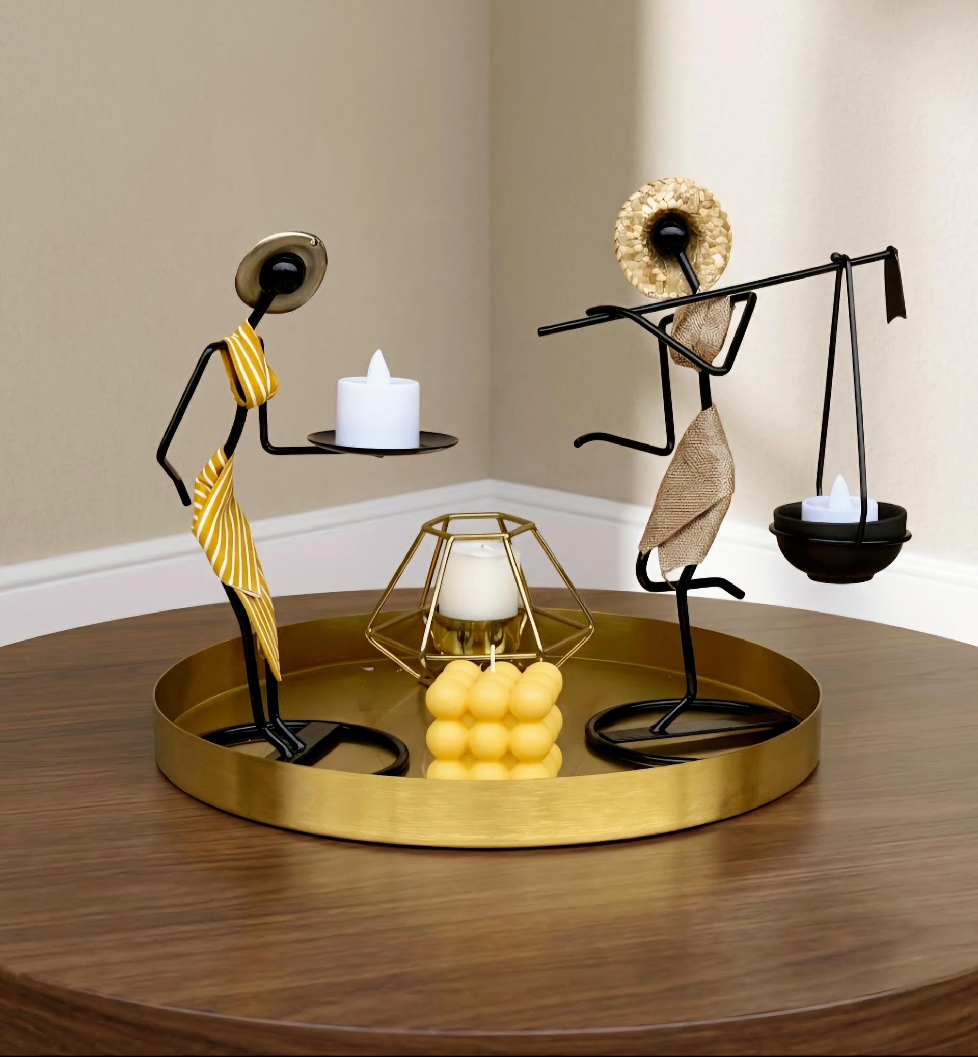 African-Inspired Centerpiece Set