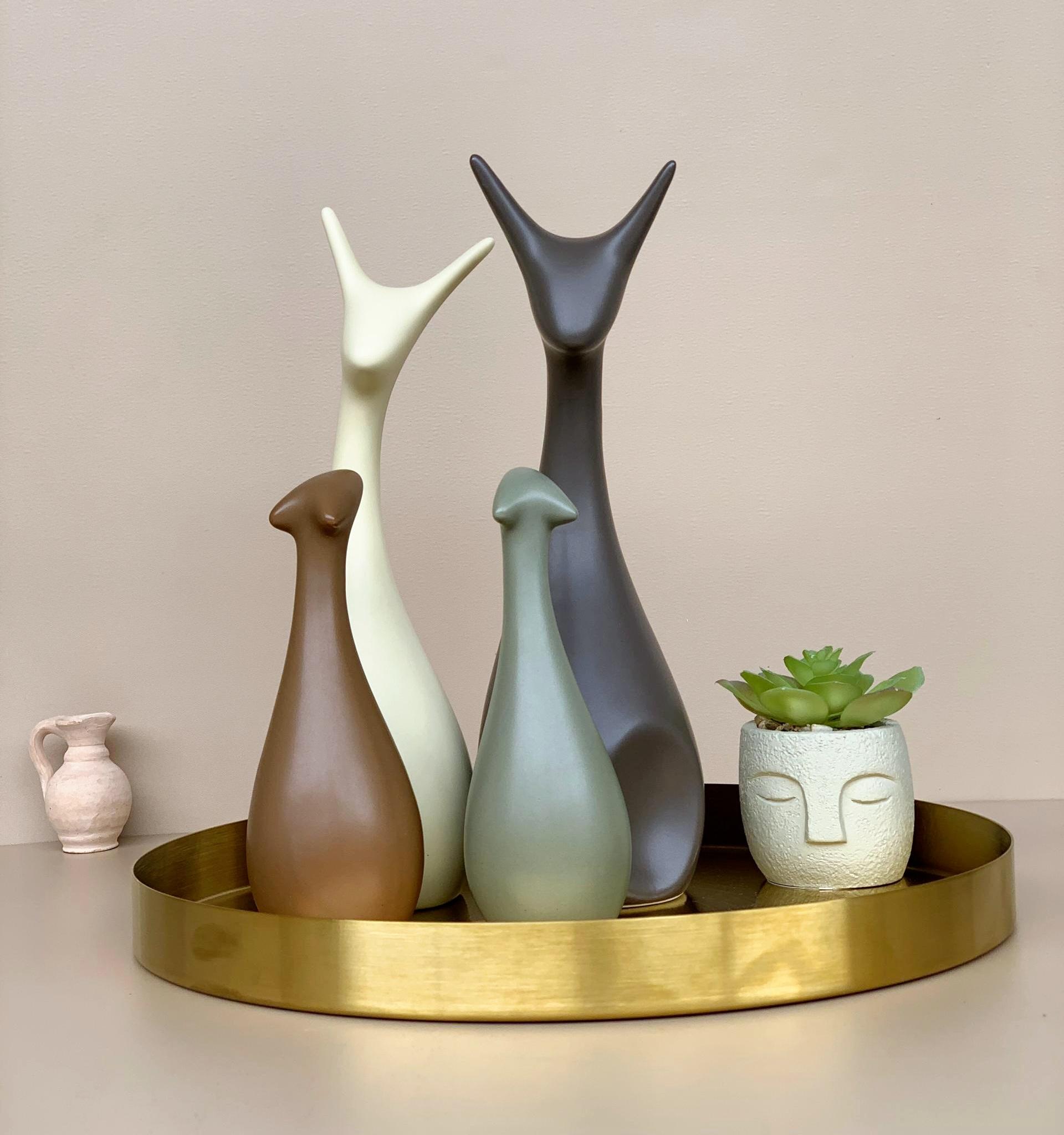 Abstract Sculptural Centerpiece Set