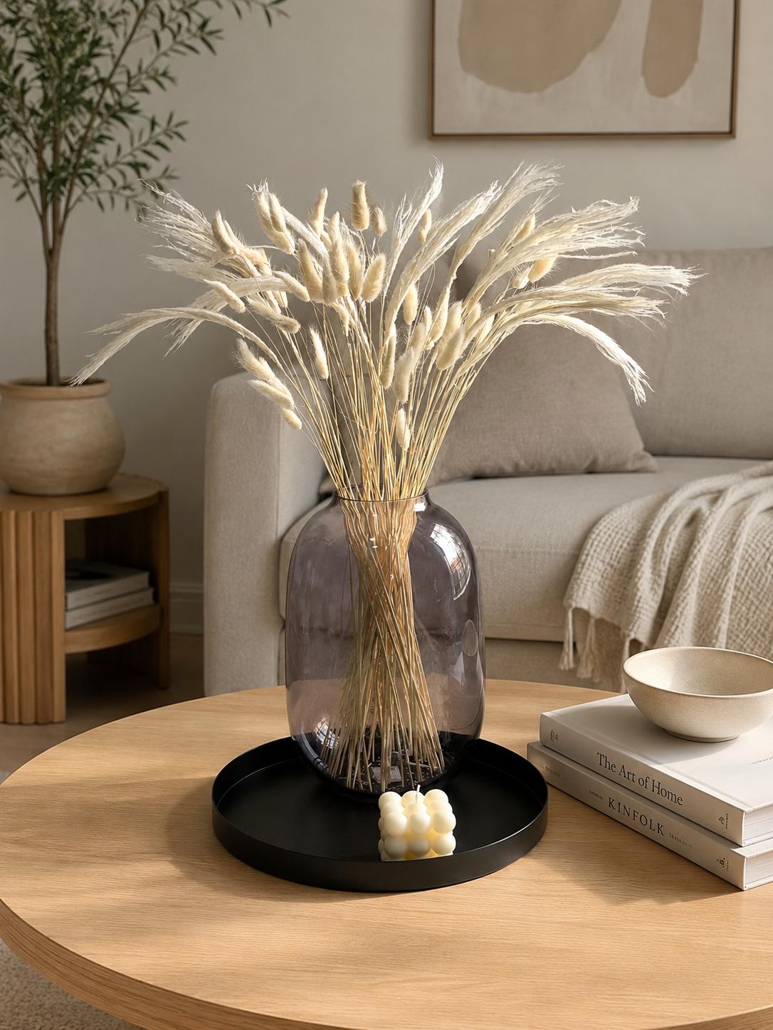  Elegant Neutral Coffee Table Décor Set