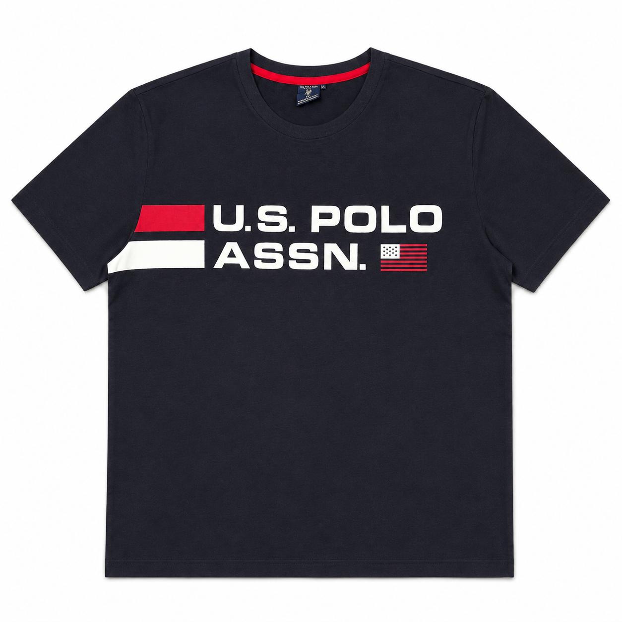 U.S. Polo Assn. Block Logo Graphic T-Shirt (Unisex)