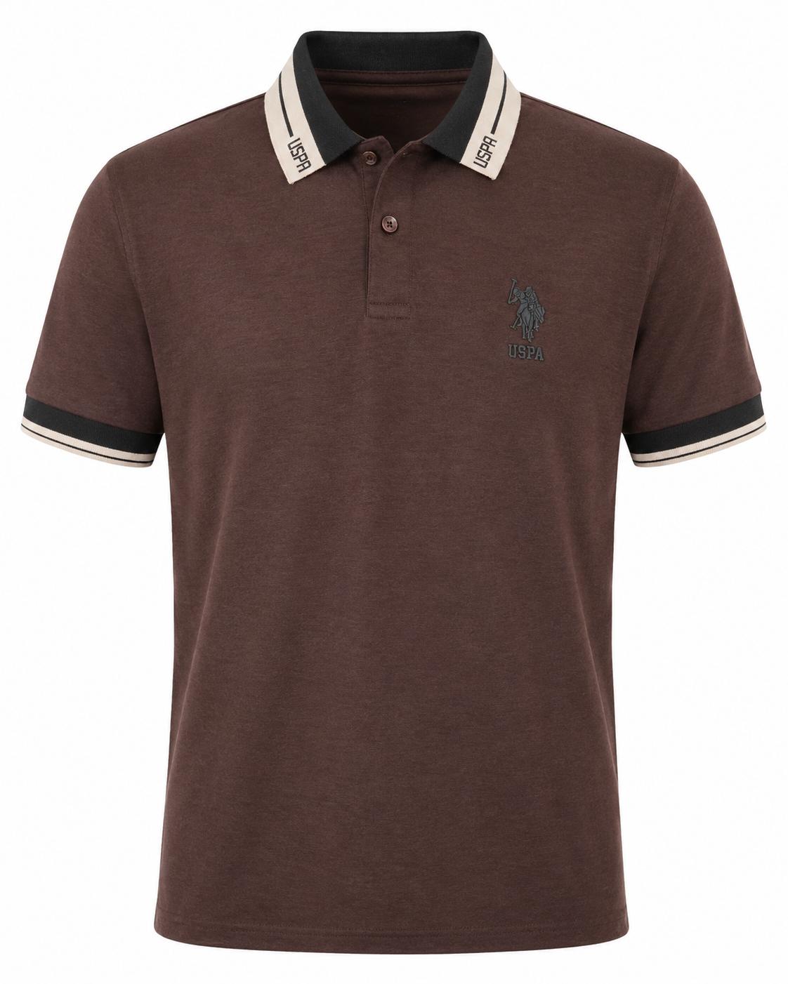 U.S. Polo Assn. Contrast Tipped Collar Polo Shirt