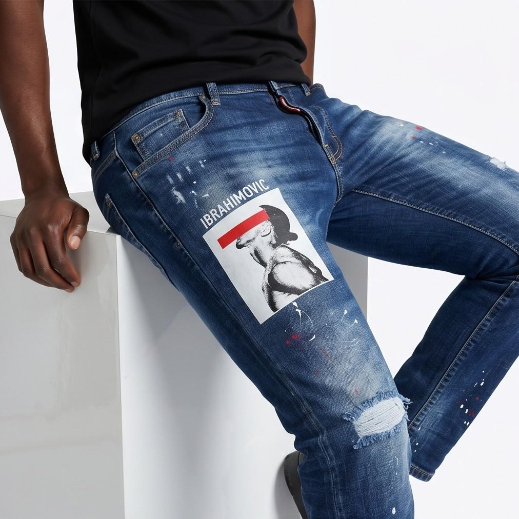 Dsquared2 x Ibrahimovic Icon Skater Jeans