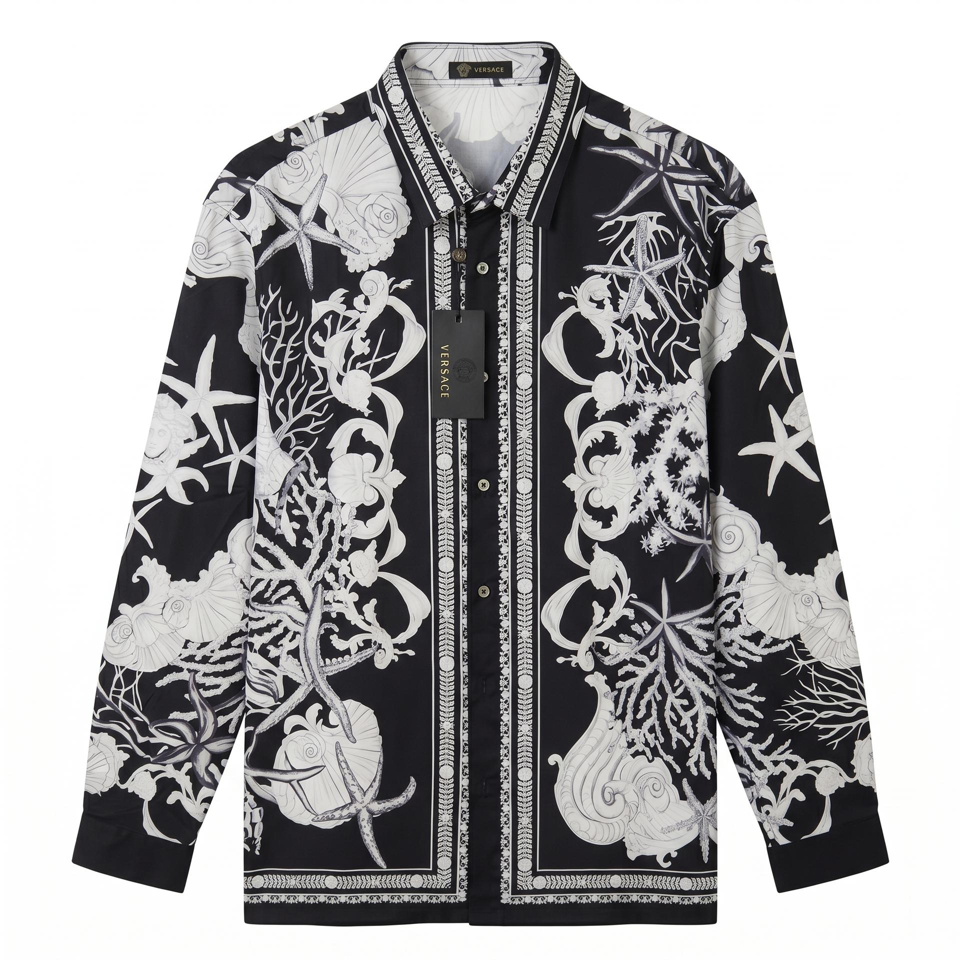 Versace Barocco Sea Silk Shirt