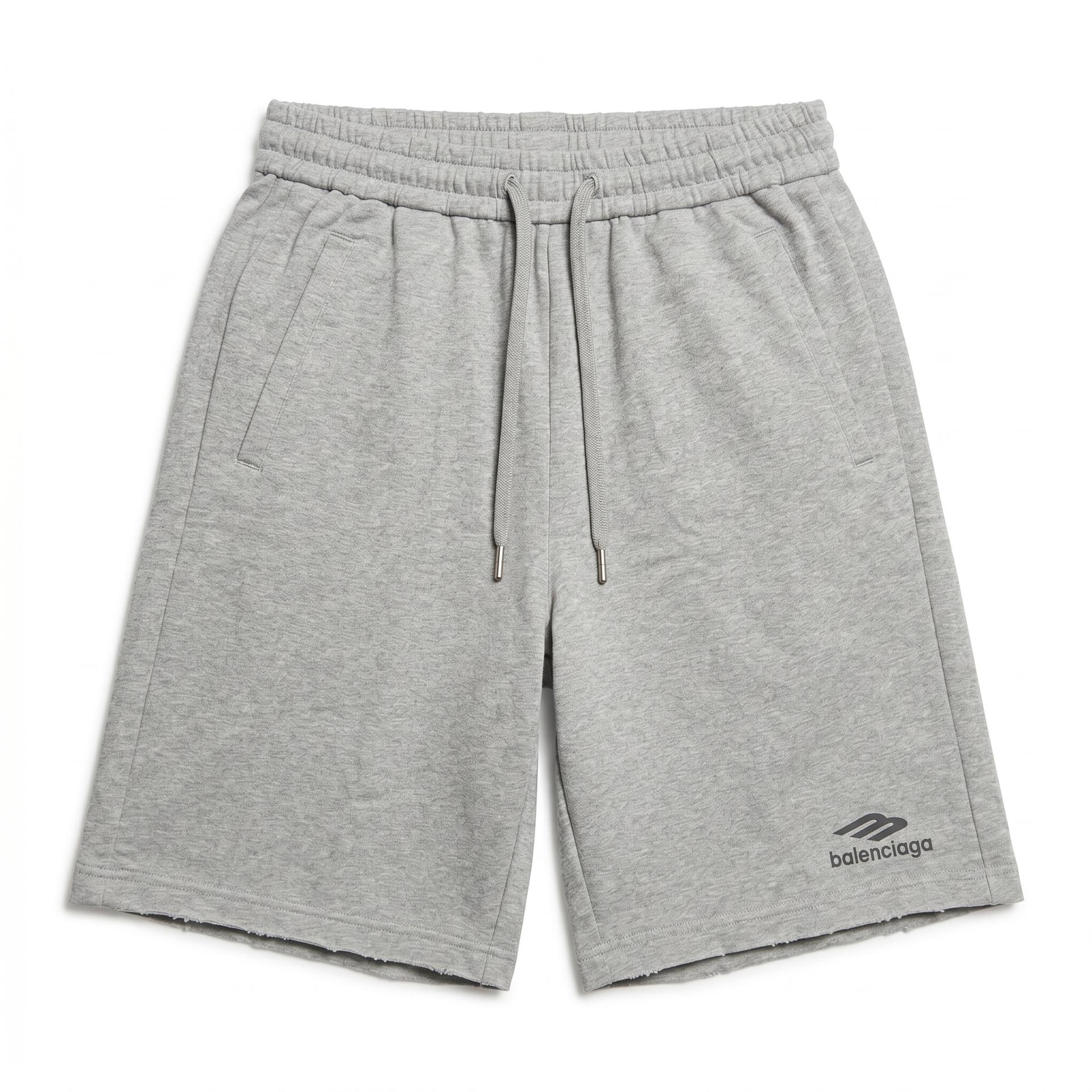 Balenciaga Shorts Heather Gray