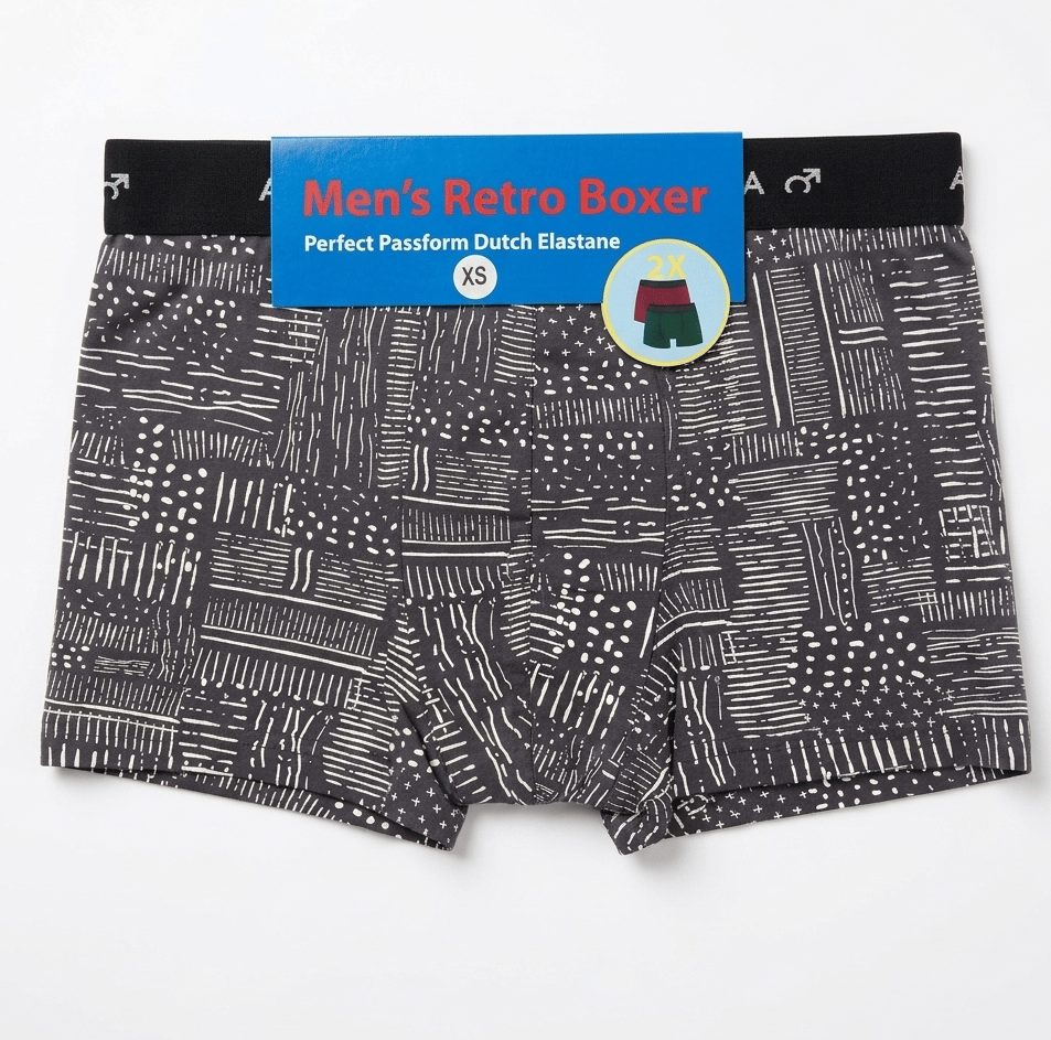 Alpha Men's Retro Boxer Briefs