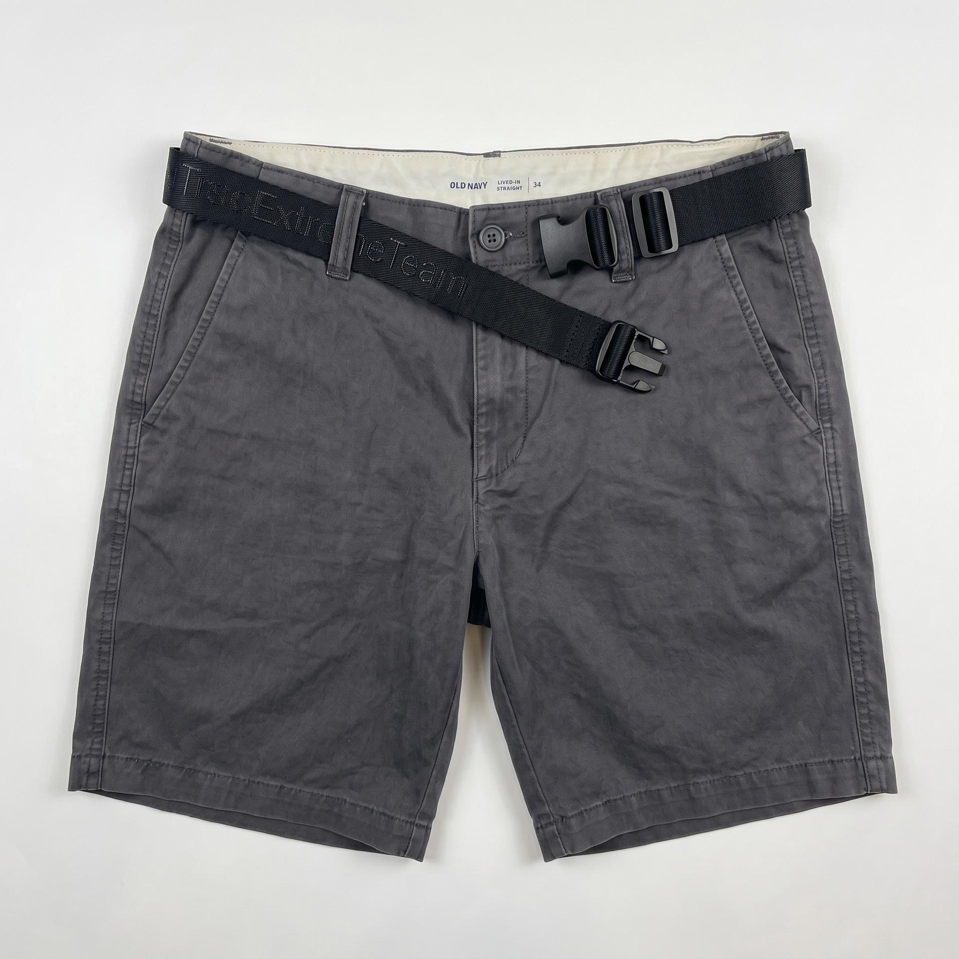 Men's Chino Shorts with Belt