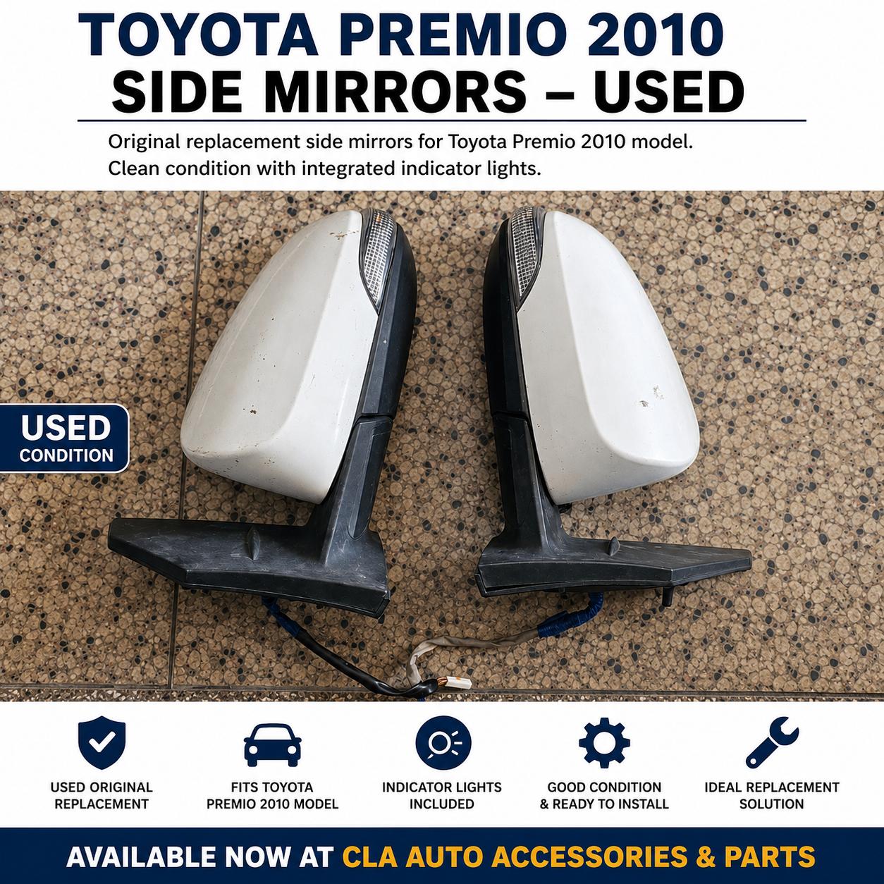USED PREMIO 2010 SIDE MIRRORS