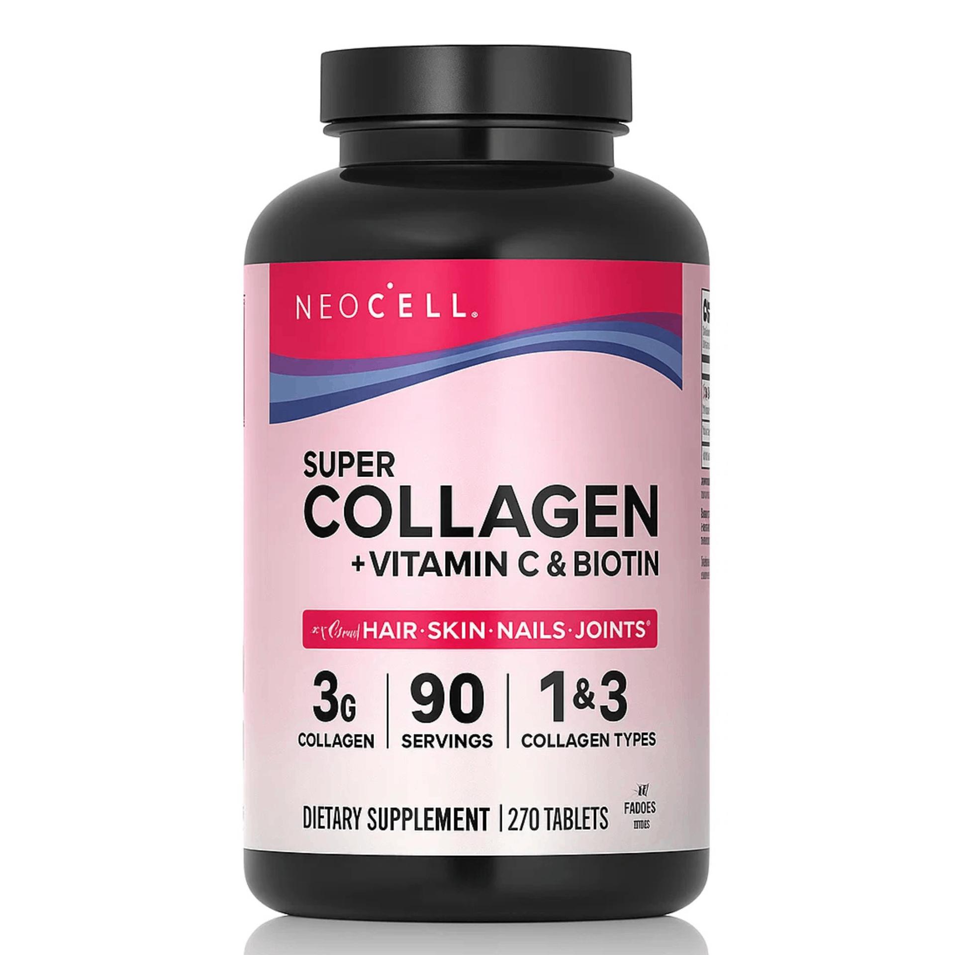 NeoCell Super Collagen + Vitamin C & Biotin – Skin, Hair, Nails & Joint Support