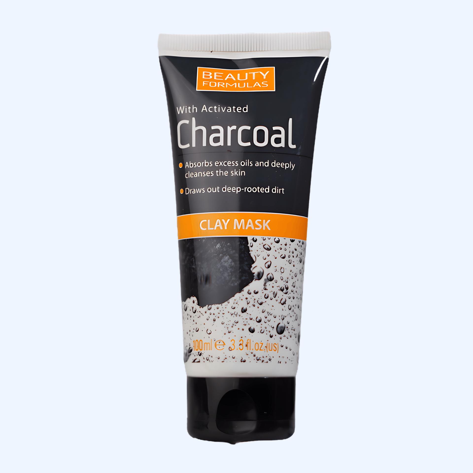 Activated Charcoal Clay Mask – Deep Cleansing & Oil Control
