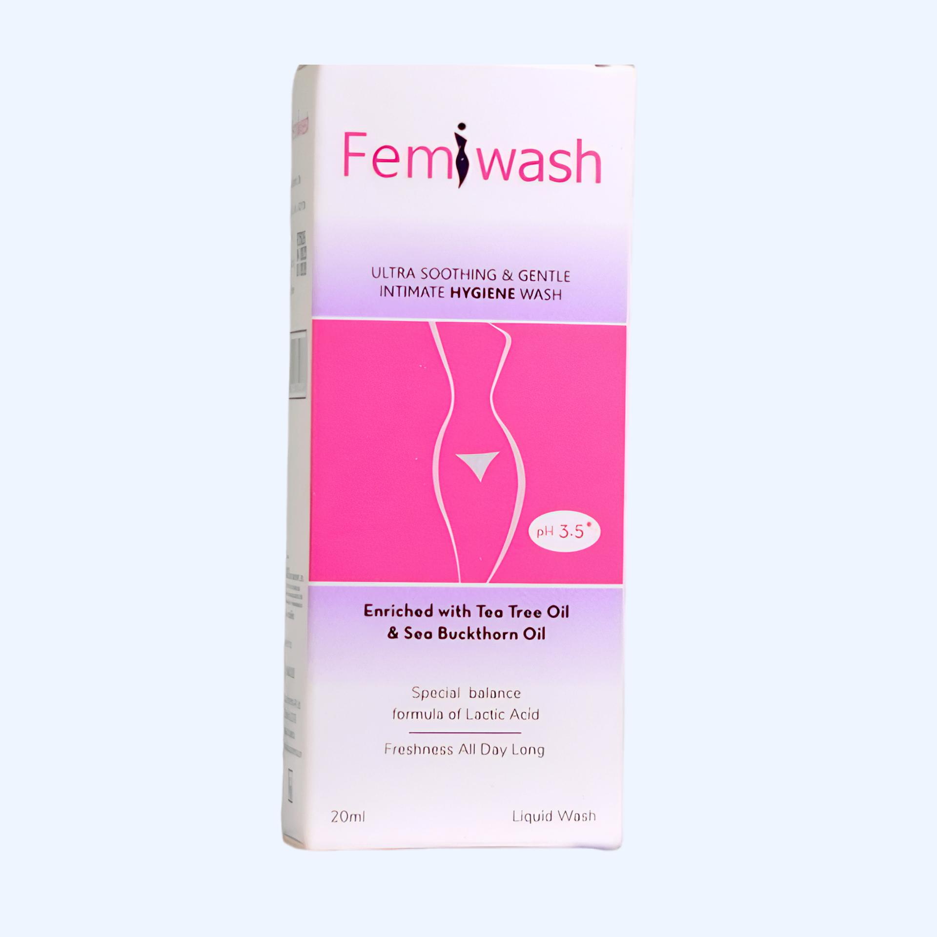 Femi Wash Intimate Hygiene – Tea Tree & Sea Buckthorn Protection