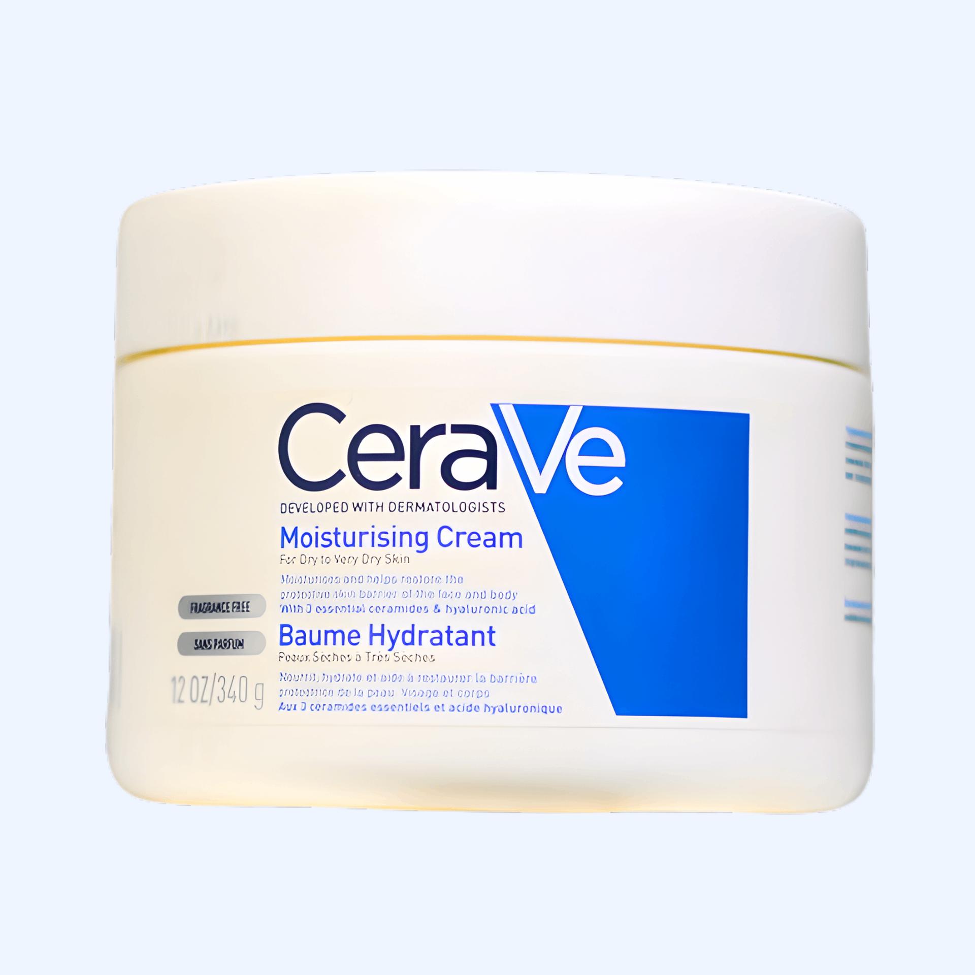 CeraVe Moisturizing Cream – For Dry to Very Dry Skin