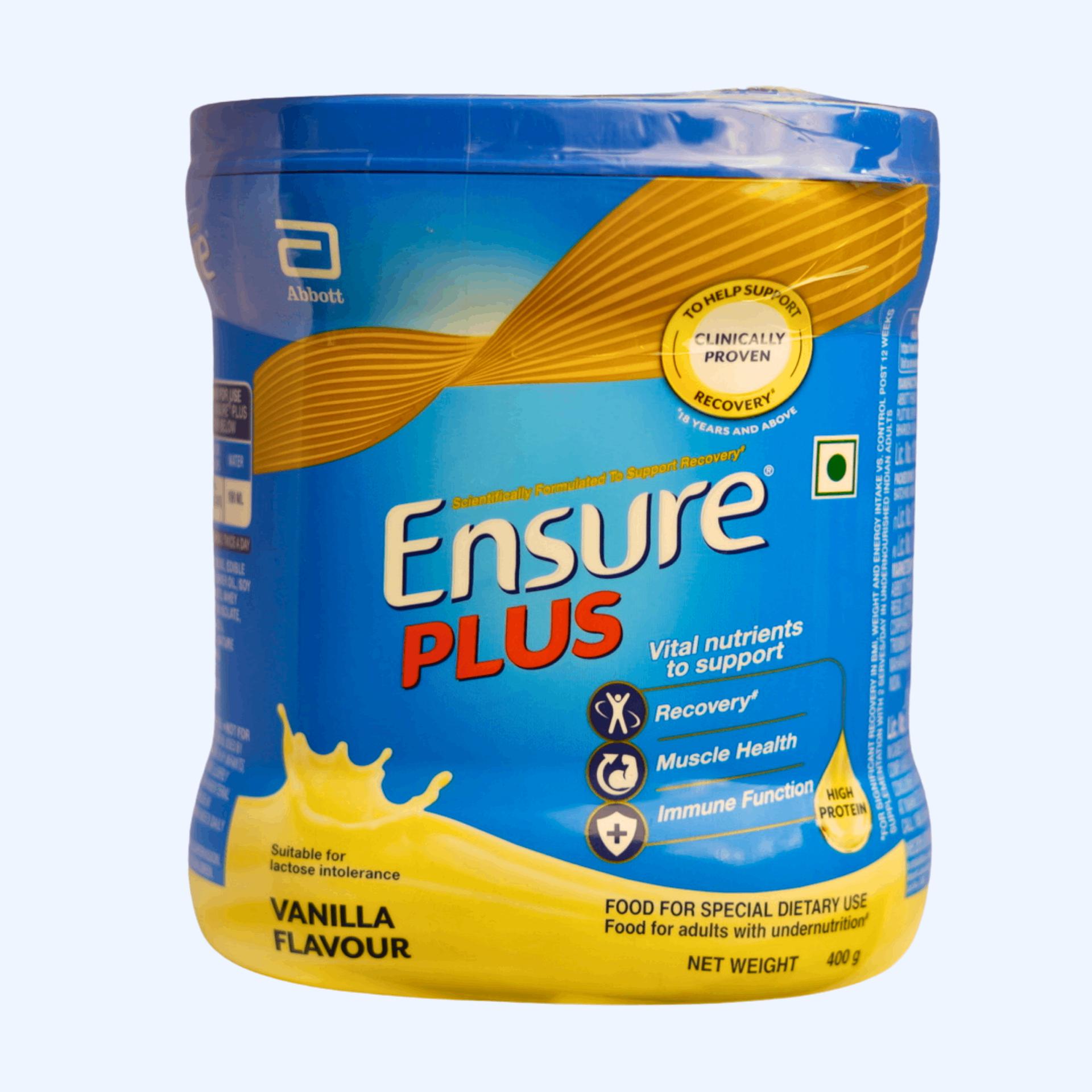 Ensure Plus Vanilla Flavour – Complete Nutrition & High-Calorie Support