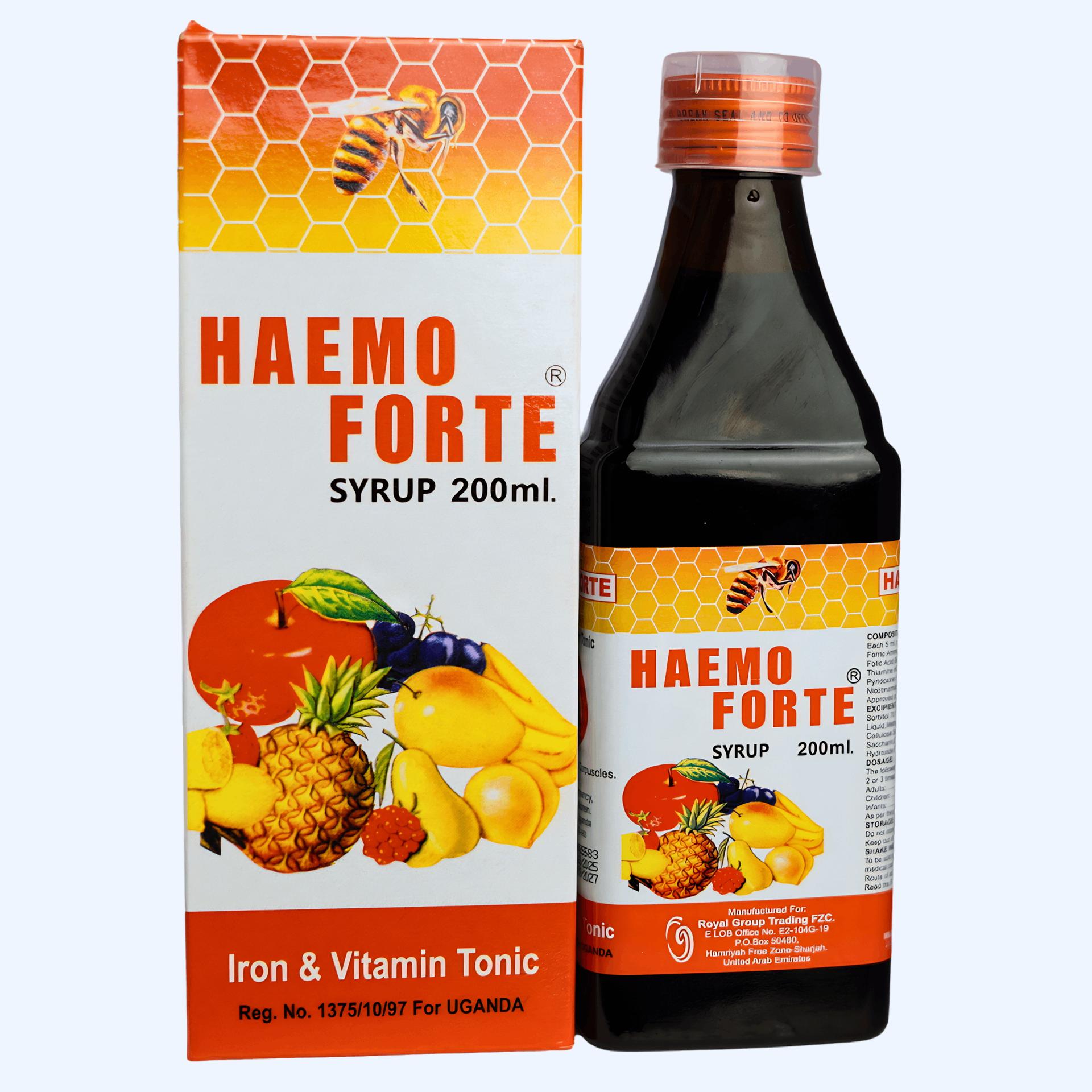 Haemoforte Syrup (Iron & Vitamin Tonic) – Blood Support & Energy Booster