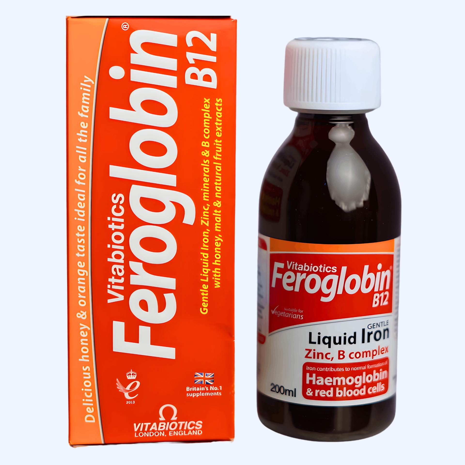 Feroglobin B12 – Iron, Vitamin B12 & Blood Health Support