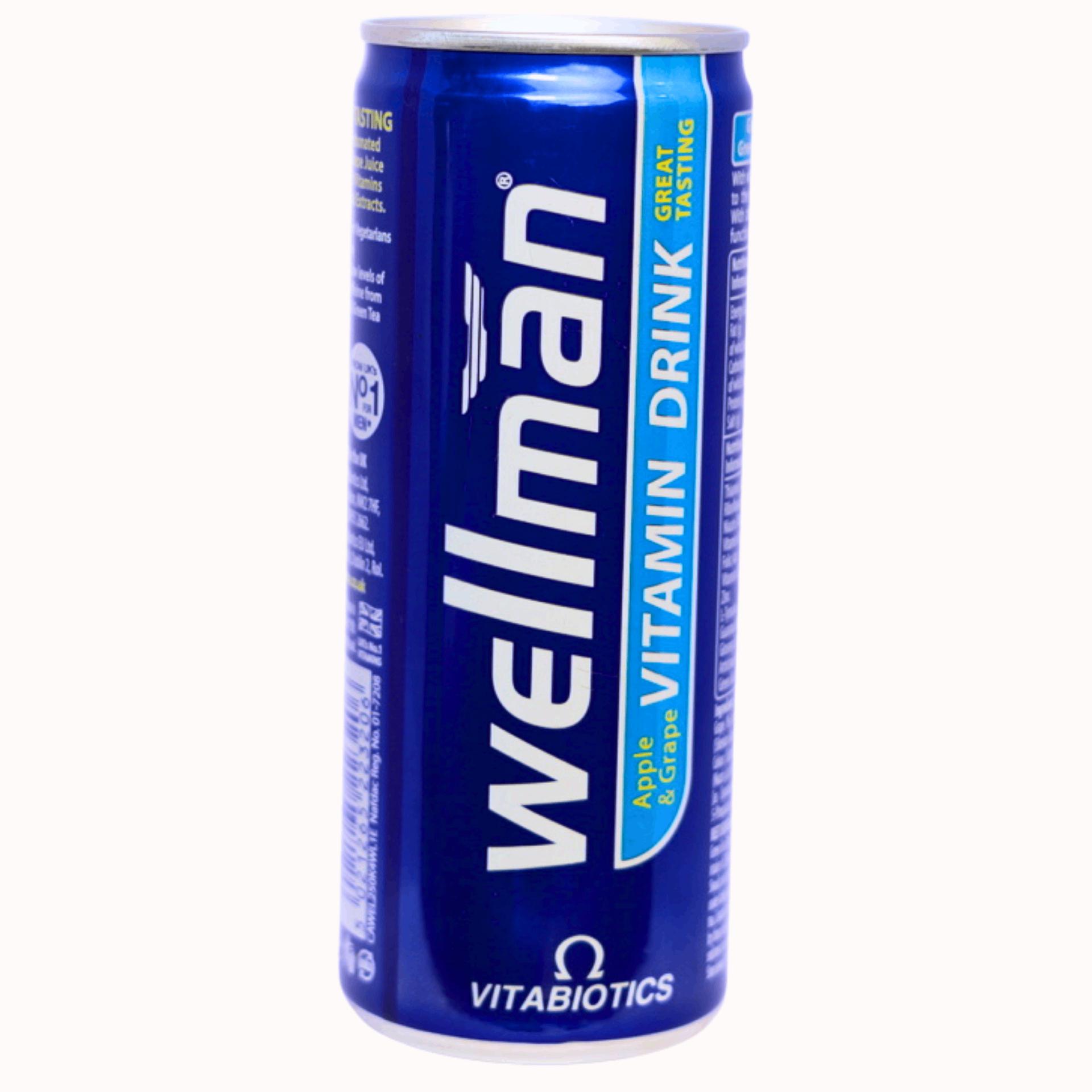 Wellman Vitamin Drink – Energy, Strength & Daily Vitality for Men