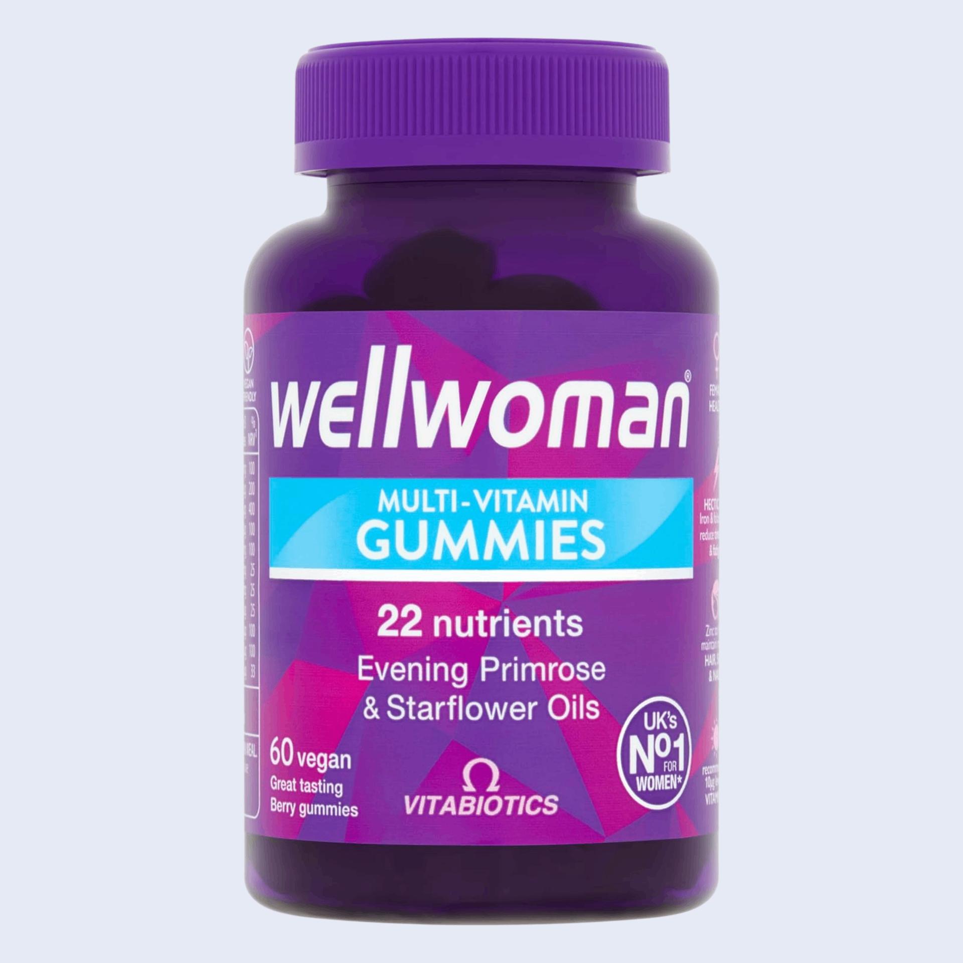 Wellwoman Gummies (Vitabiotics) – Daily Multivitamin Support for Women’s Health