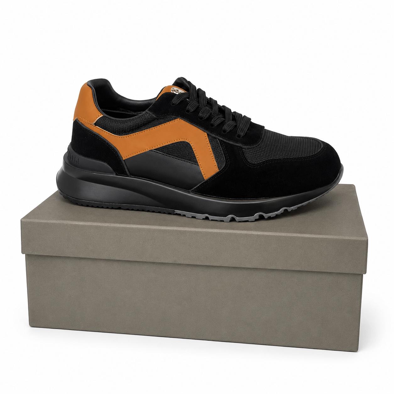 Brunello Cucinelli Leather-Trimmed Suede Sneakers