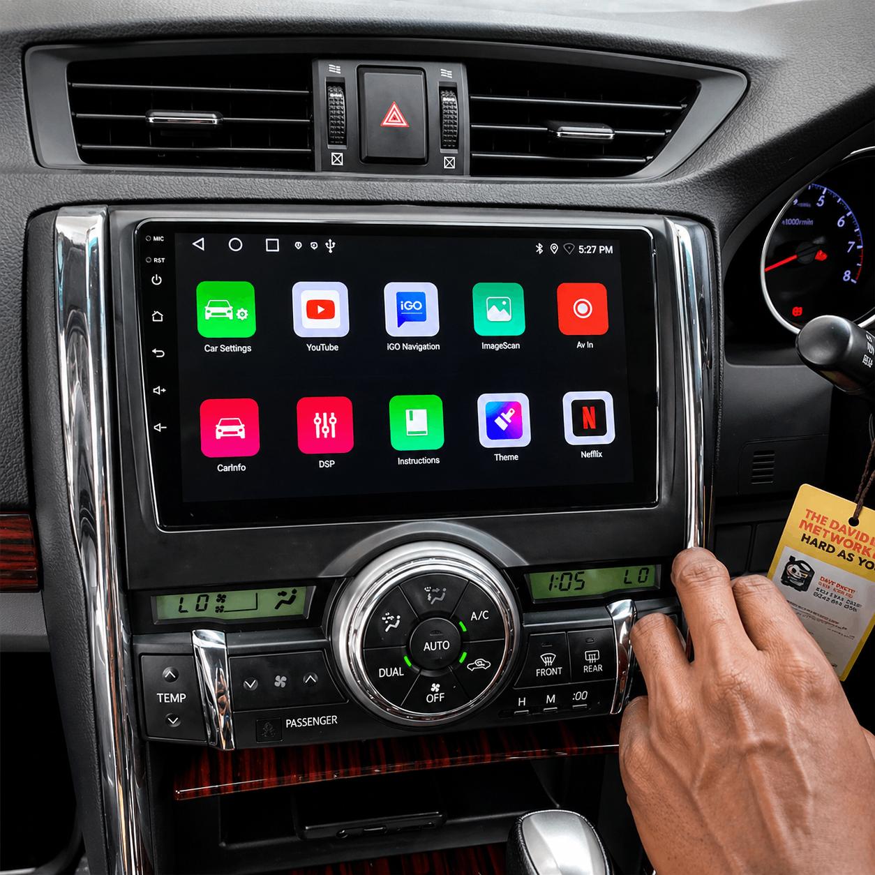 TOYOTA MARK X ANDROID RADIO - NEW MODEL