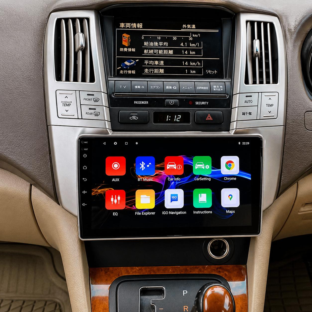 TOYOTA HARRIER KAWUNDO 2003-2008 ANDROID SCREEN RADIO