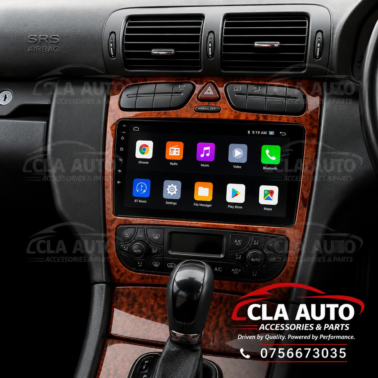 MERCEDEZ BENZ C CLASS ANDROID RADIO