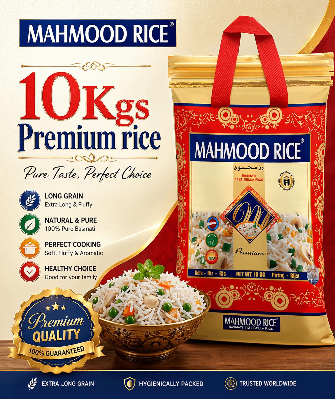 Premium Grade - Mahmood Rice 10KGs