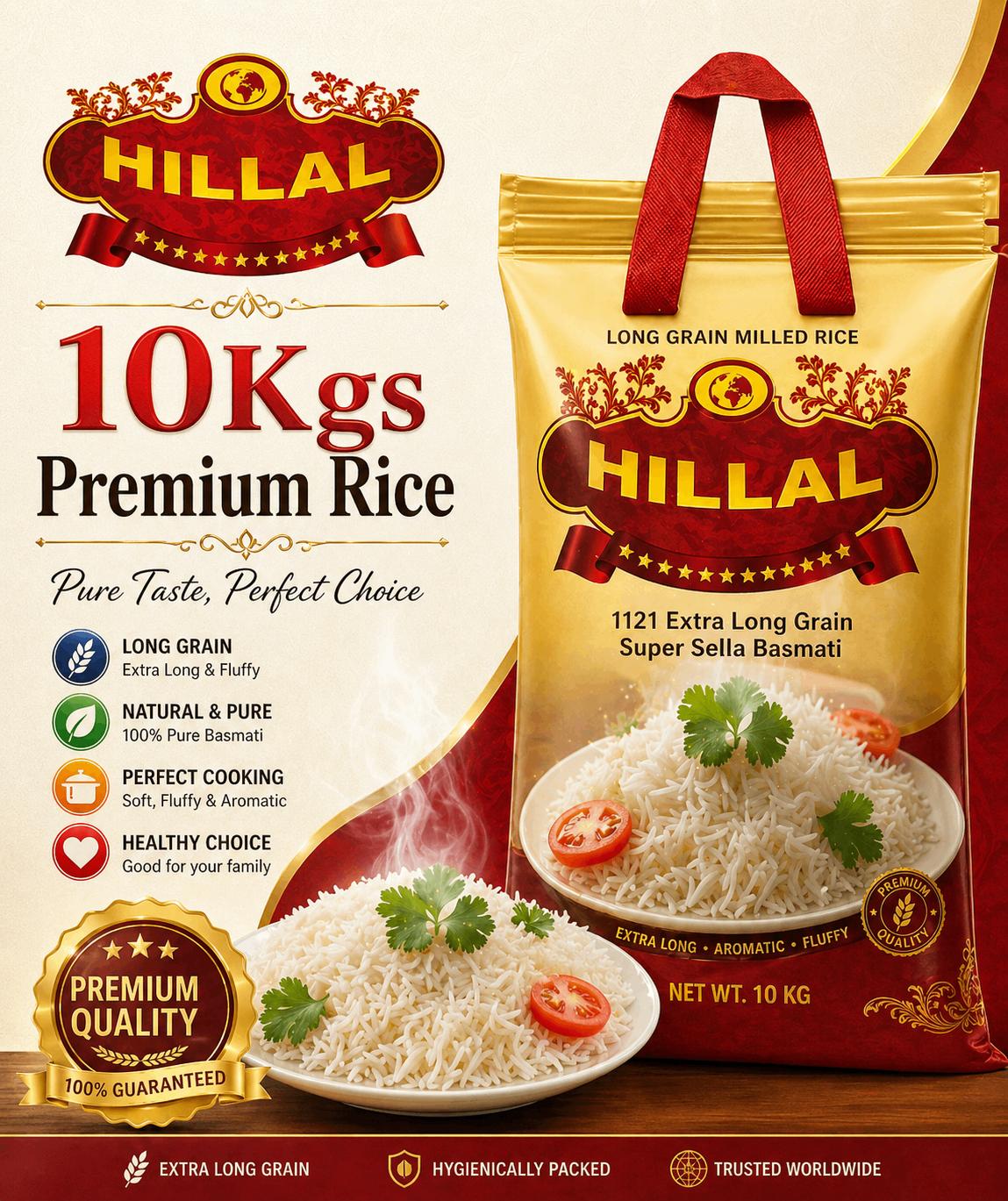 Premium Grade - Hillal Longrain 10Kgs